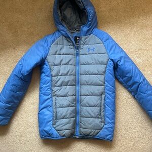 Under Armour ColdGear Jacket in Blue and Gray